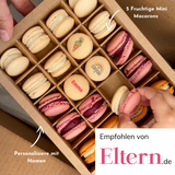 Einschulungsbox "Schulkind 2025" 24er Box | Mini Macarons