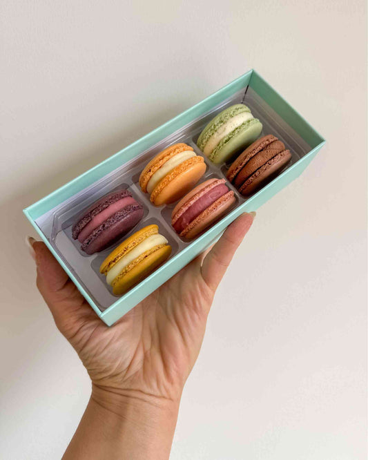 Deine Macarons Box | 6 Stück | Glutenfrei & Frisch