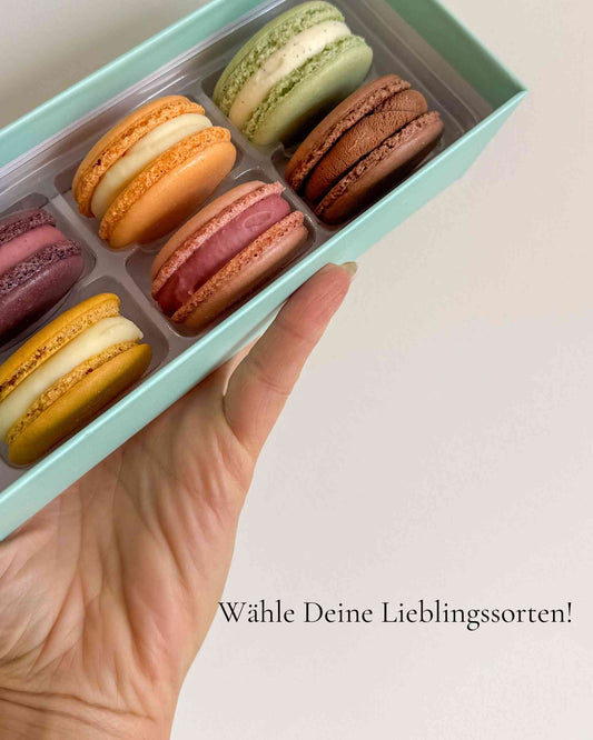 Deine Macarons Box | 6 Stück | Glutenfrei & Frisch