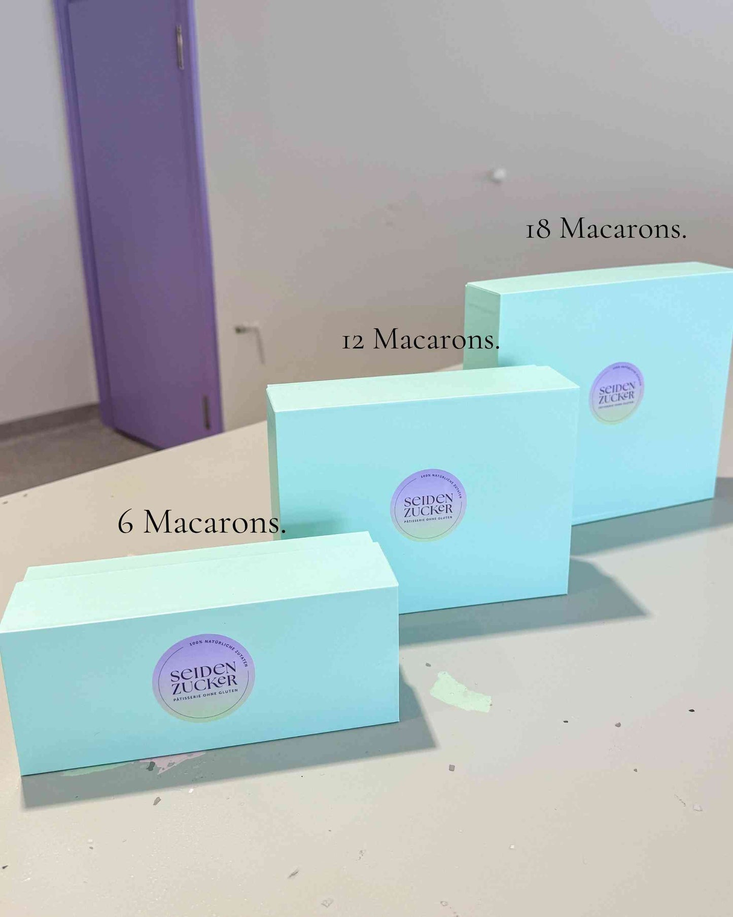 Deine Macarons Box | 18 Stück | Glutenfrei & Frisch