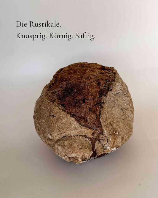 Die Rustikale | Glutenfreies Mehrkornbrot mit Sauerteiganteil | 250g