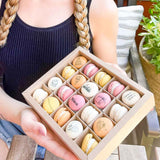 24er Box | Geburtstagsgrüße | Mini Macarons