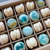 24er Box | Kinder Dinosaurier | Mini Macarons
