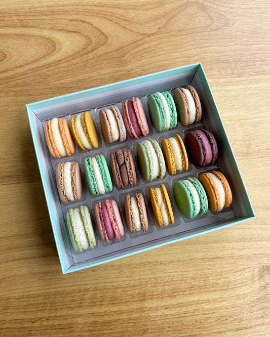 Deine Macarons Box | 18 Stück | Glutenfrei & Frisch