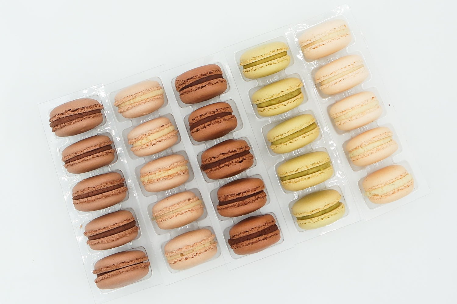 Macarons Party Boxen | Saisonale Geschmackssorten | Zur nächsten Party bestellen - Seidenzucker